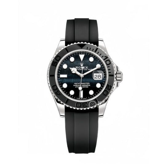 Yacht-Master 42 mm 226659 Édition Best 1:1 cadran Falcon's Eye sur bracelet en caoutchouc noir VR3235 