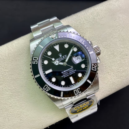 Submariner 41 mm 126610 LN céramique noire acier 904L propre 1:1 meilleure édition VR3235