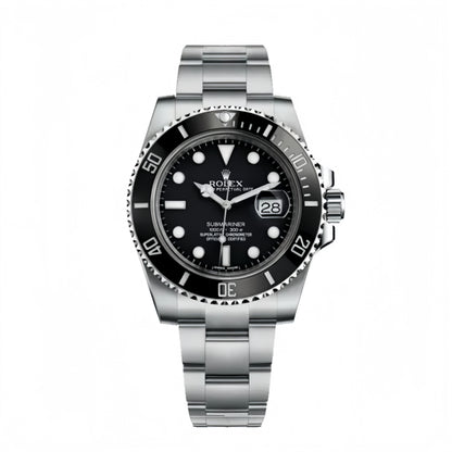 Submariner 116610 LN Black Ceramic Clean 904L 1:1 Best Edition on SS Bracelet SA3135