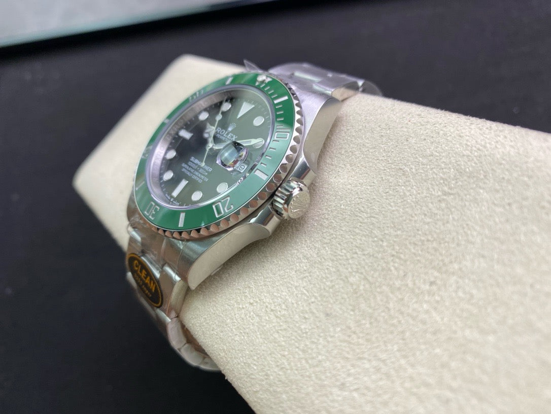 Submariner 41mm 126610 LV Kermit 904L Steel Clean 1:1 Best Edition VR3235