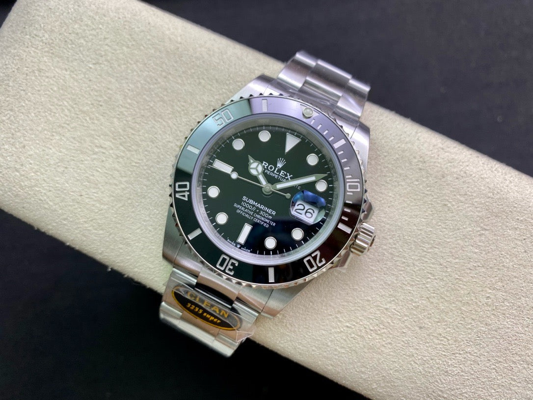 Submariner 41 mm 126610 LN céramique noire acier 904L propre 1:1 meilleure édition VR3235