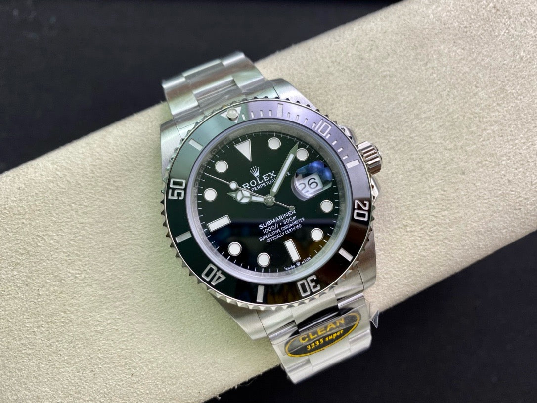 Submariner 41 mm 126610 LN céramique noire acier 904L propre 1:1 meilleure édition VR3235