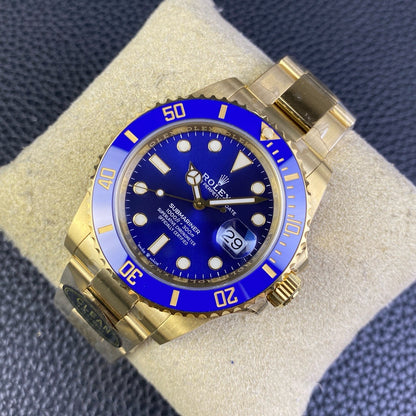 Submariner 41mm 126618 LB Blue Ceramic 904L Steel Clean 1:1 Best Edition VR3235