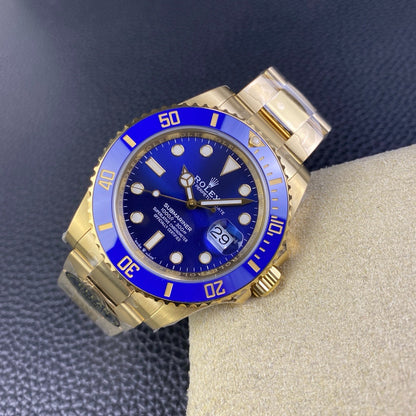 Submariner 41 mm 126618 LB Bleu Céramique 904L Acier Clean 1:1 Meilleure édition VR3235 