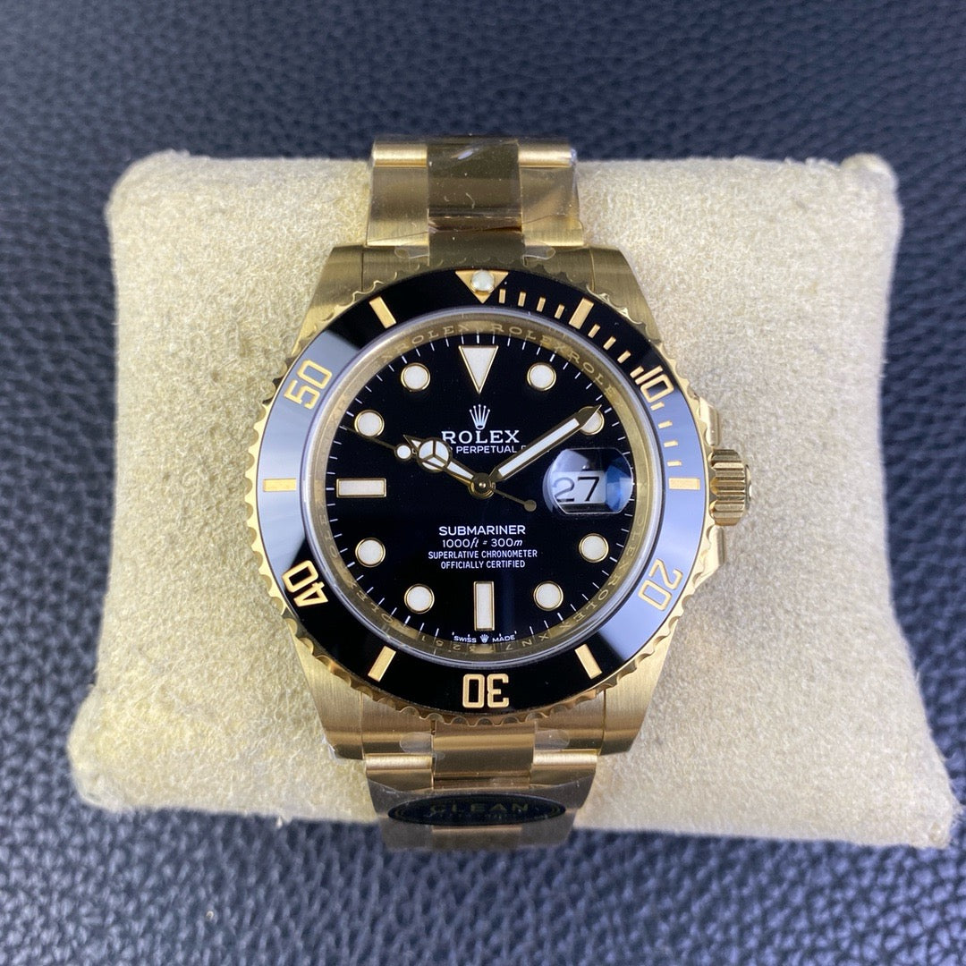 Submariner 41 mm 126618 LN Céramique noire Acier 904L Clean 1:1 Best Edition VR3235