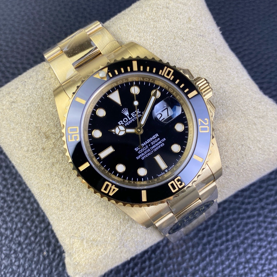 Submariner 41 mm 126618 LN Céramique noire Acier 904L Clean 1:1 Best Edition VR3235