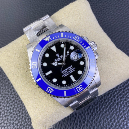 Submariner 41 mm 126619 LB Bleu Céramique 904L Acier Clean 1:1 Meilleure édition VR3235 