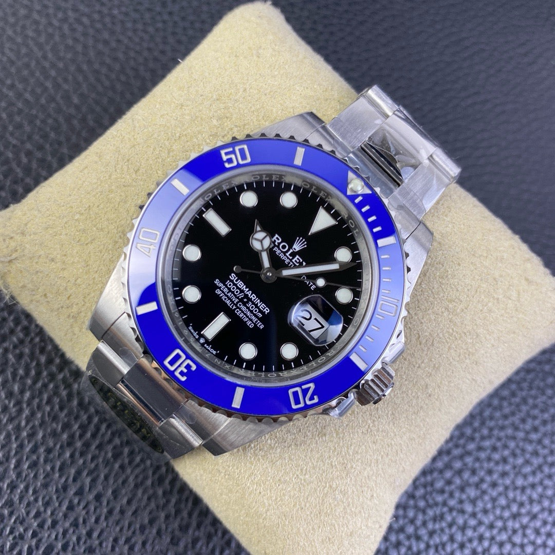 Submariner 41 mm 126619 LB Bleu Céramique 904L Acier Clean 1:1 Meilleure édition VR3235 