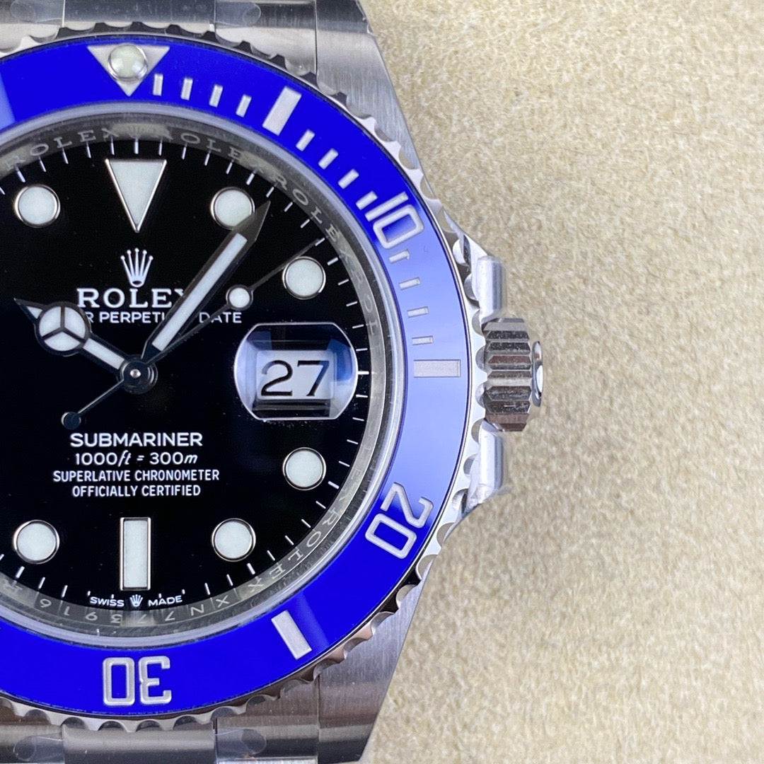 Submariner 41 mm 126619 LB Bleu Céramique 904L Acier Clean 1:1 Meilleure édition VR3235 