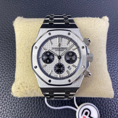 Royal Oak Chrono 26331 SS IPF 1:1 Best Edition White/Black Dial on SS Bracelet A7750