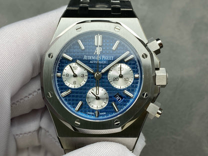 Royal Oak Chrono 26331 SS IPF 1:1 Best Edition Blue/White Dial on SS Bracelet A7750