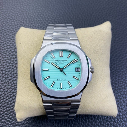 Nautilus 5711 3KF 1:1 Best Edition Tiffany Blue Dial on SS Bracelet A324 Super Clone V2