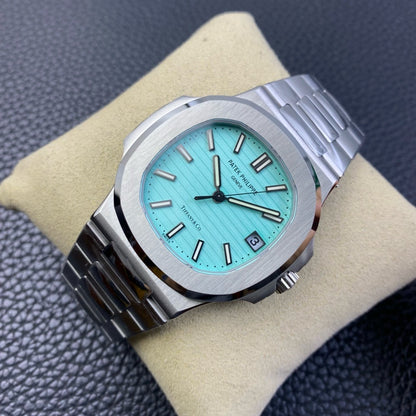 Nautilus 5711 3KF 1:1 Best Edition Tiffany Blue Dial on SS Bracelet A324 Super Clone V2