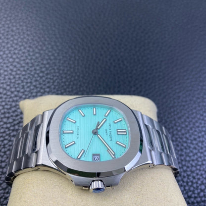 Nautilus 5711 3KF 1:1 Best Edition Tiffany Blue Dial on SS Bracelet A324 Super Clone V2