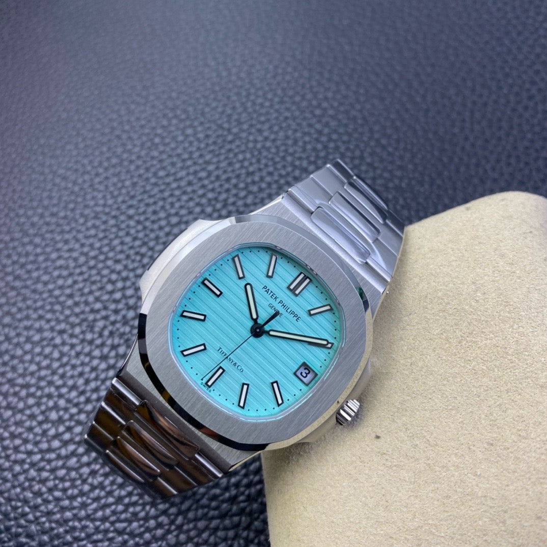 Nautilus 5711 3KF 1:1 Best Edition Tiffany Blue Dial on SS Bracelet A324 Super Clone V2