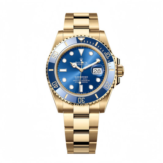 Submariner 41 mm 126618 LB Bleu Céramique 904L Acier Clean 1:1 Meilleure édition VR3235 